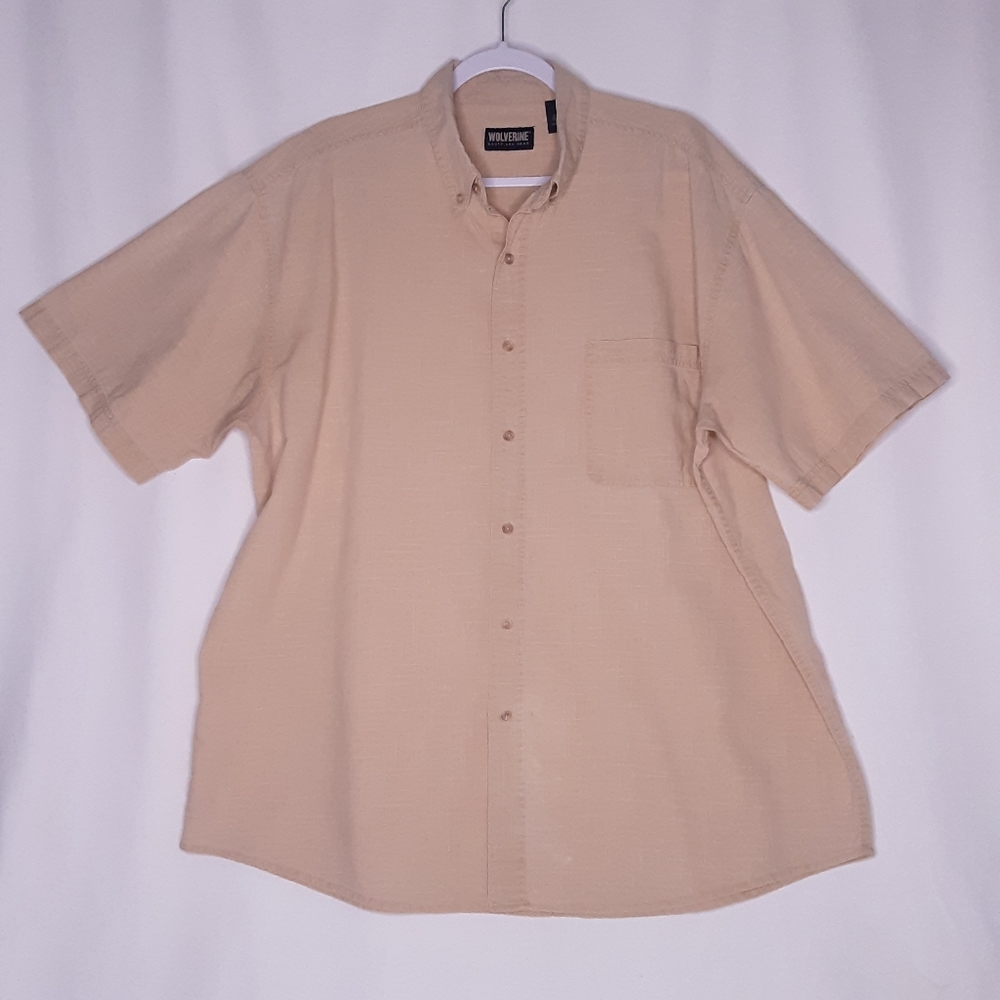 💎Wolverine Short Sleeve Cotton Shirt